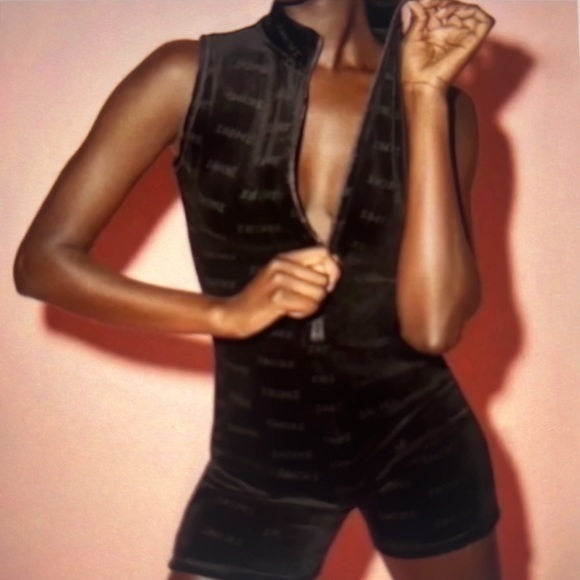 SKIMS Pants - Skims Logo Velour Onesie